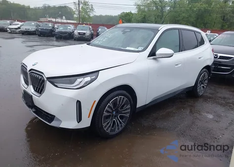 2025 BMW X3 30 xDrive from USA, damaged, VIN 5UX53GP09S9Z87528